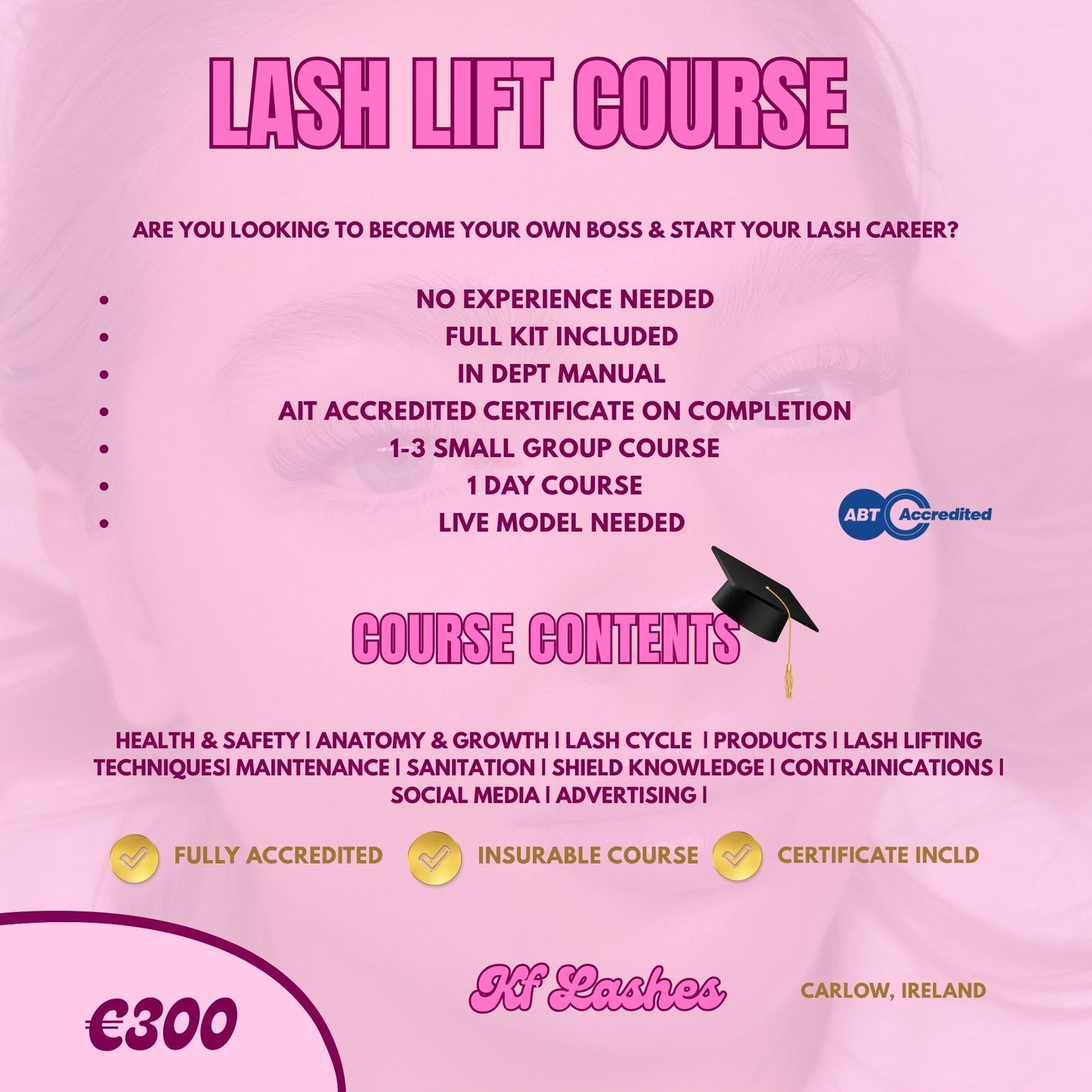 Lash Lift Course