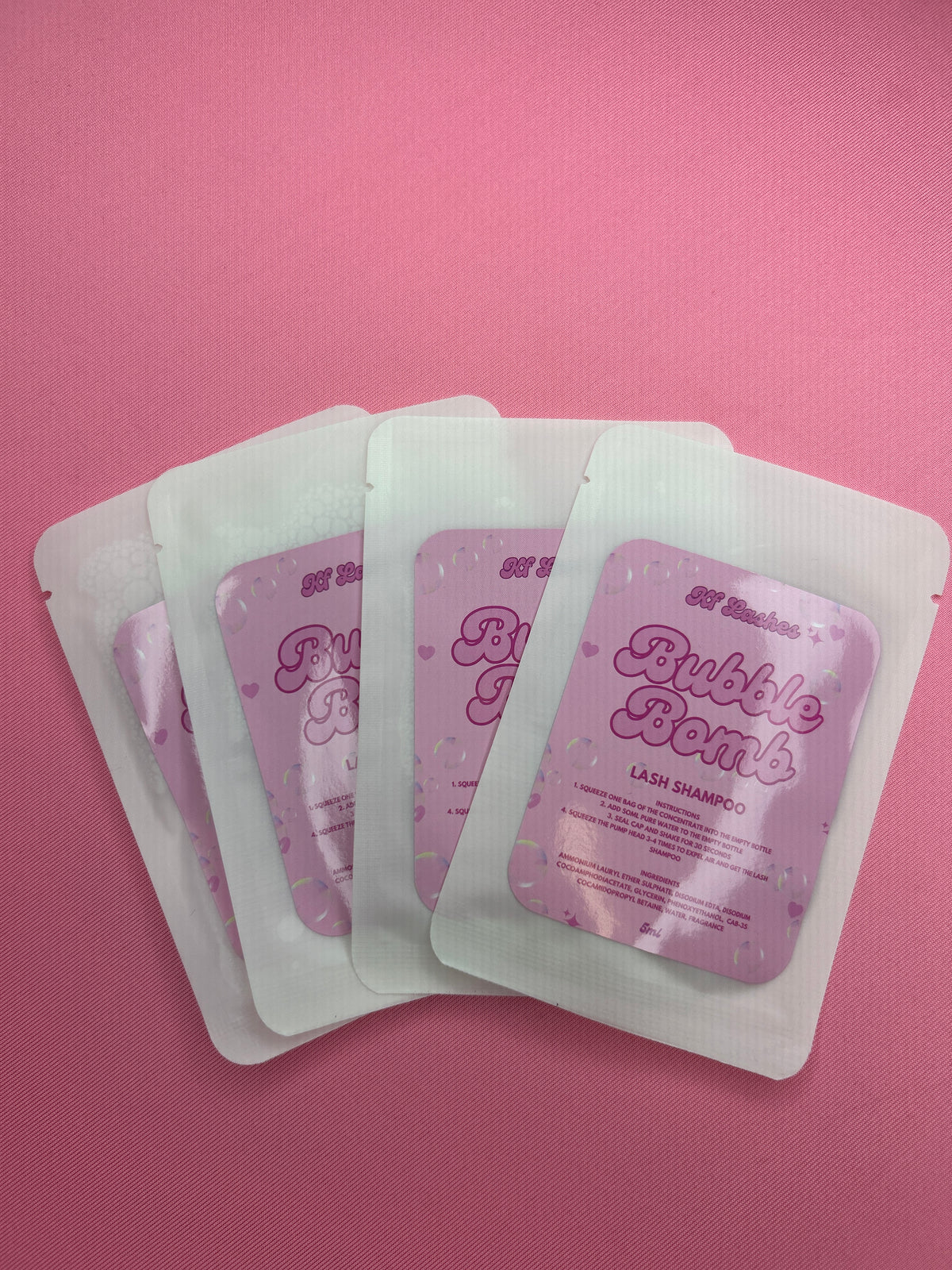 Lash shampoo concentrate