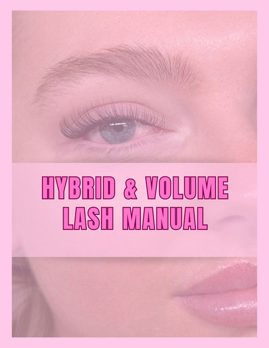 Hybrid & Volume lash extensions manual