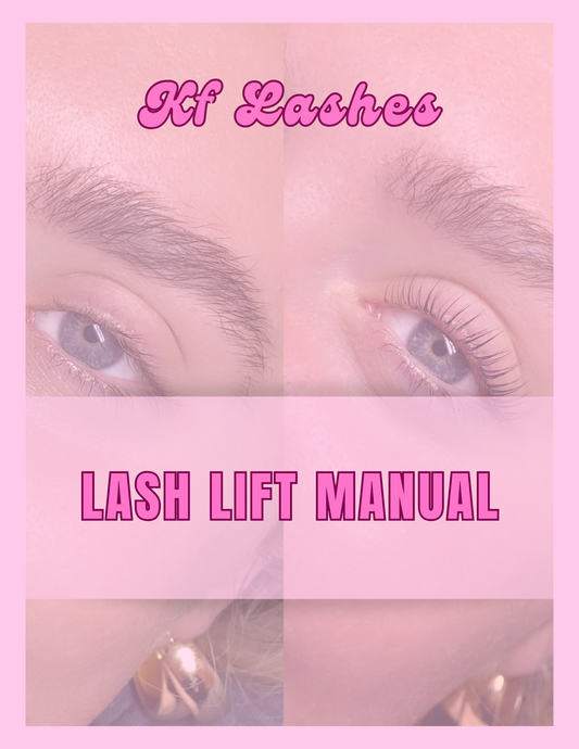 Lash lift Manual
