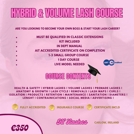 Hybrid and Volume Lash Course